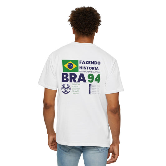 Brazil World Cup 1994 T-Shirt — BRA 94 "Fazendo História" Football Tee