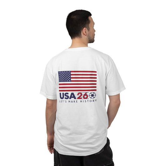 USA 26 Soccer Flag T-Shirt — Let’s Make History